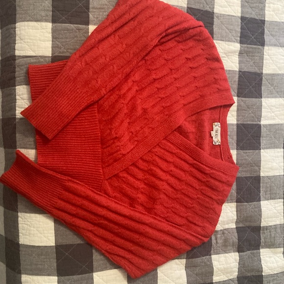 Pink Rose Sweaters - Wrap sweater